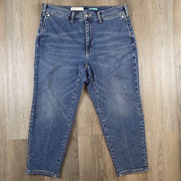 Anthropologie Pilcro And The Letterpress High-Rise Cigarette Jeans Size 16W Plus - Picture 1 of 9